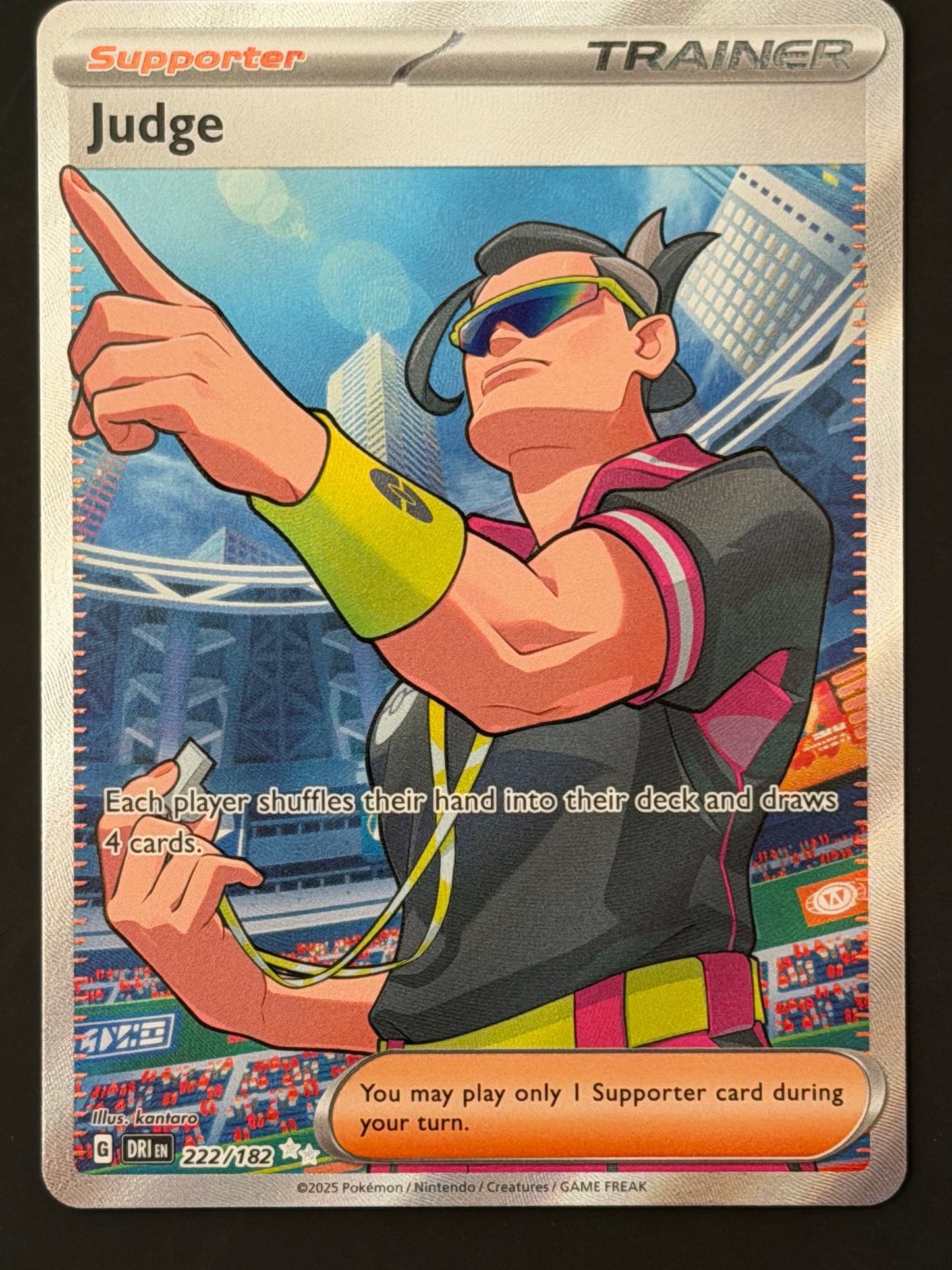 222/182 Judge - Pokémon Destined Rivals Ultra Rare