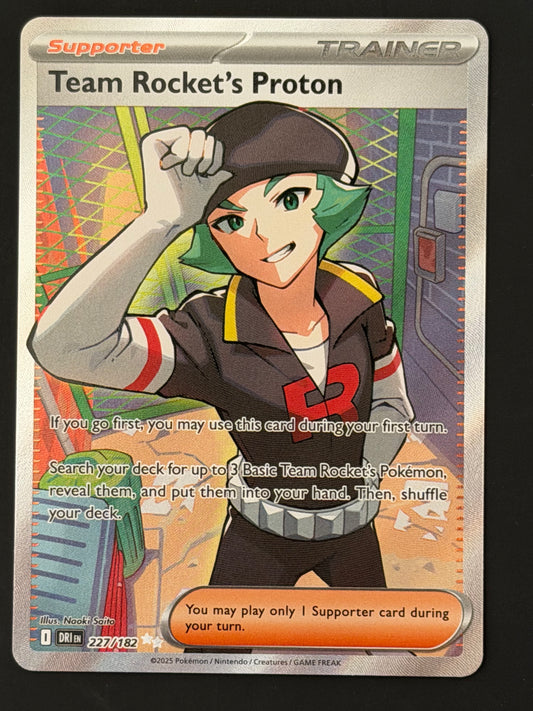 227/182 Team Rocket’s Proton - Pokémon Destined Rivals Ultra Rare