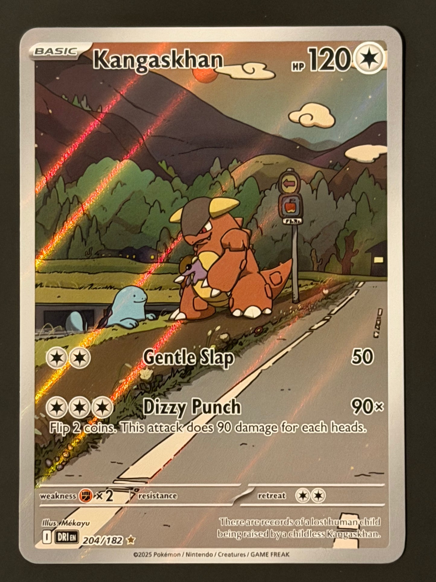 204/182 Kangaskhan - Pokémon Destined Rivals Illustration Rare