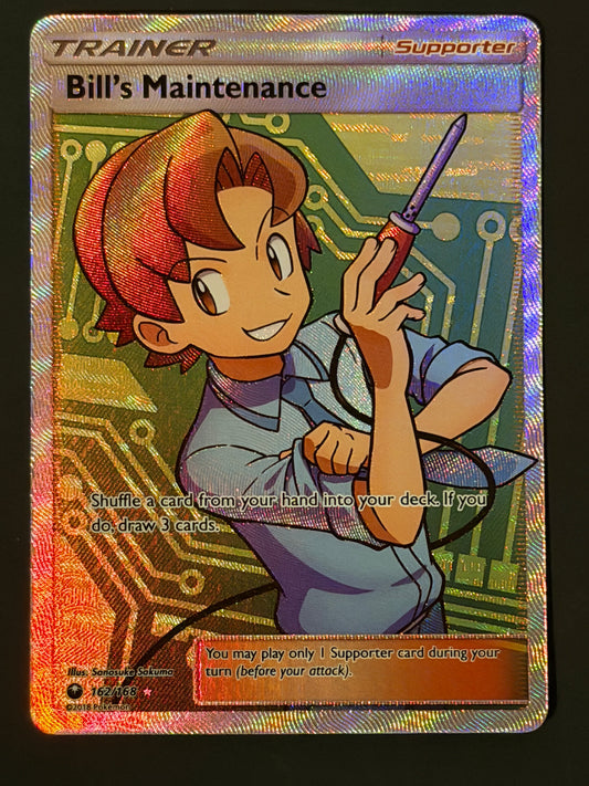 162/168 Bill’s Maintenance - Pokémon Celestial Storm Full Art