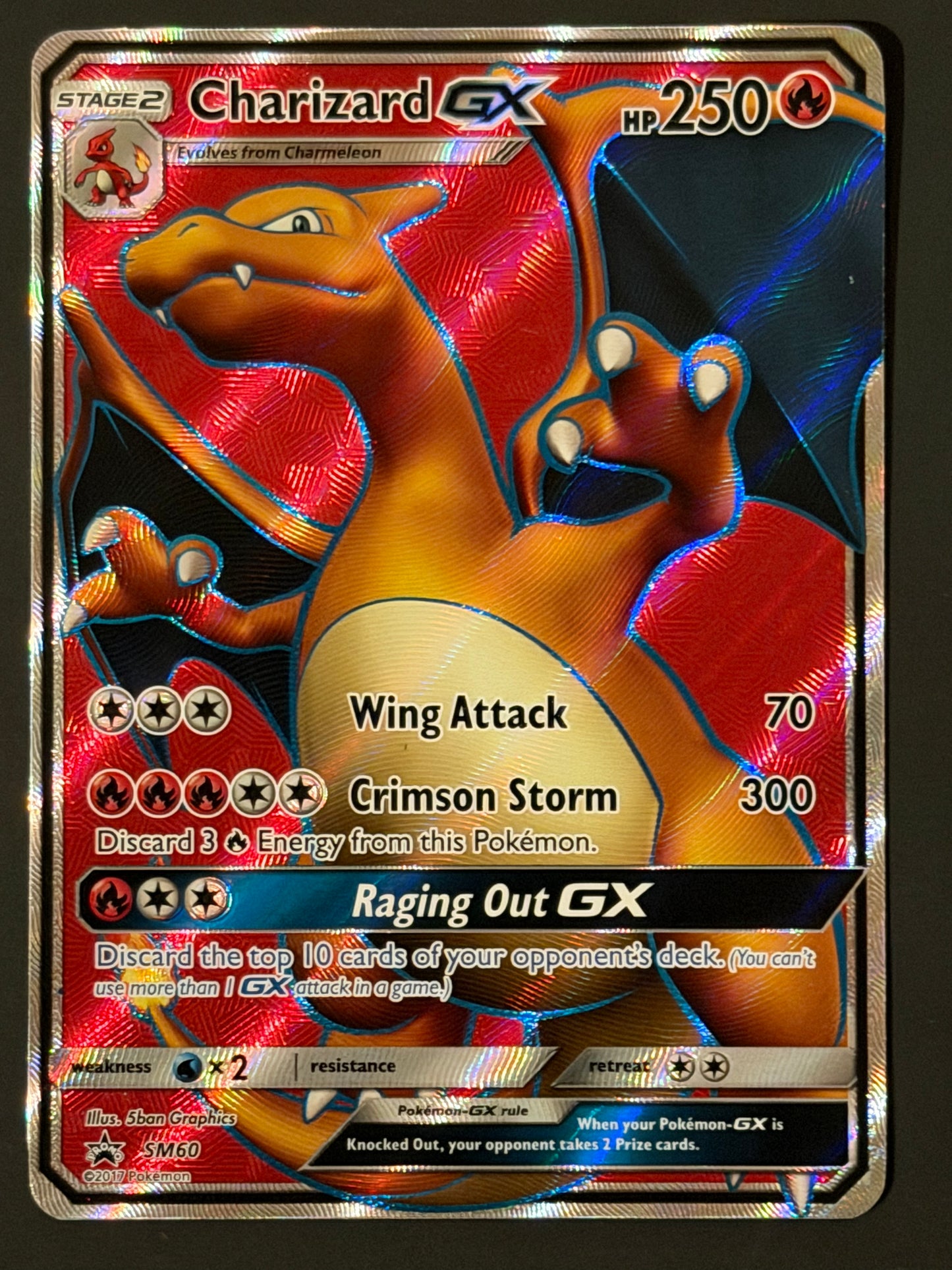 SM060 Charizard Gx - Pokémon Black Star Promo