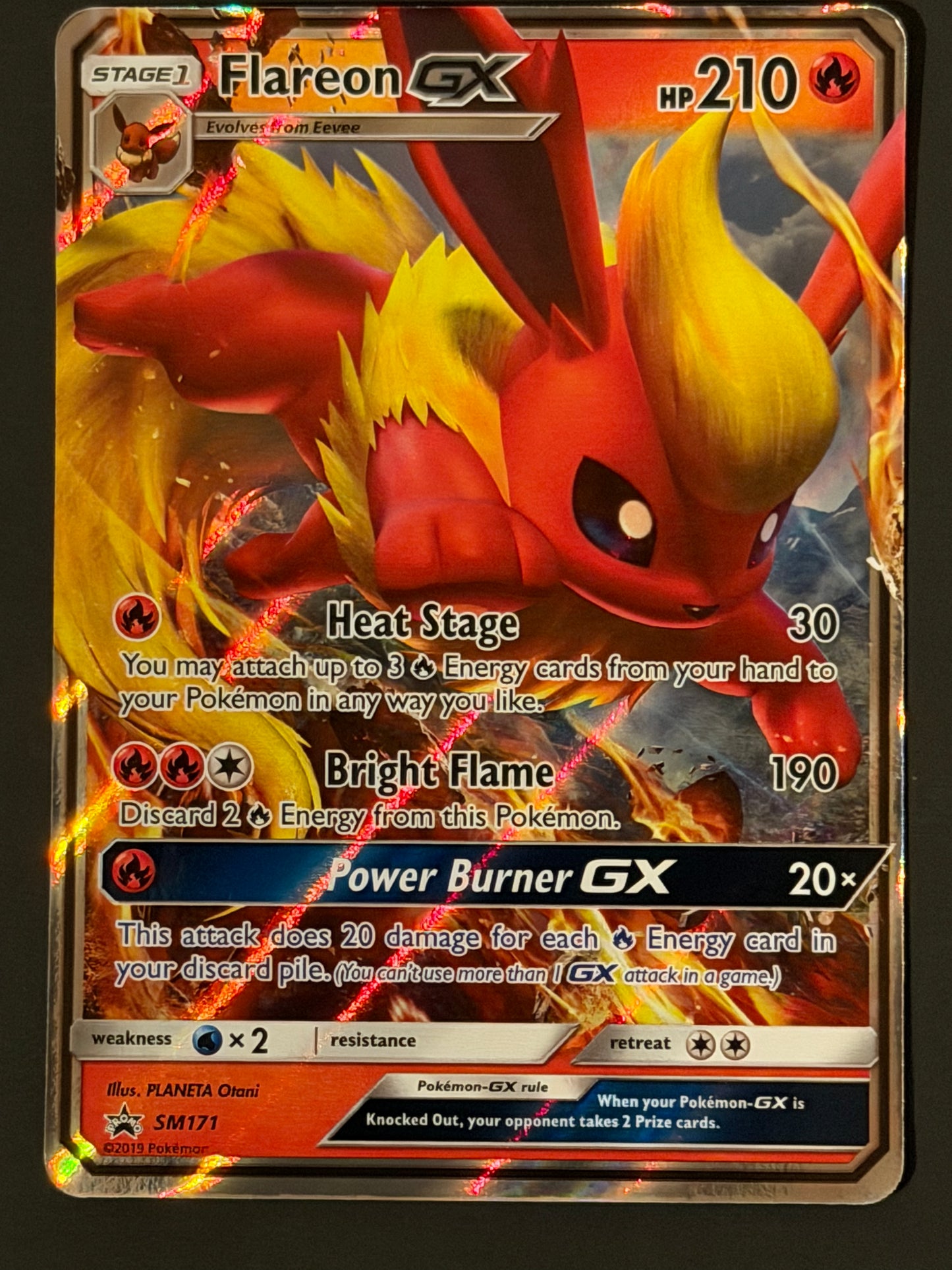 SM171 Flareon Gx - Pokémon Black Star Promo