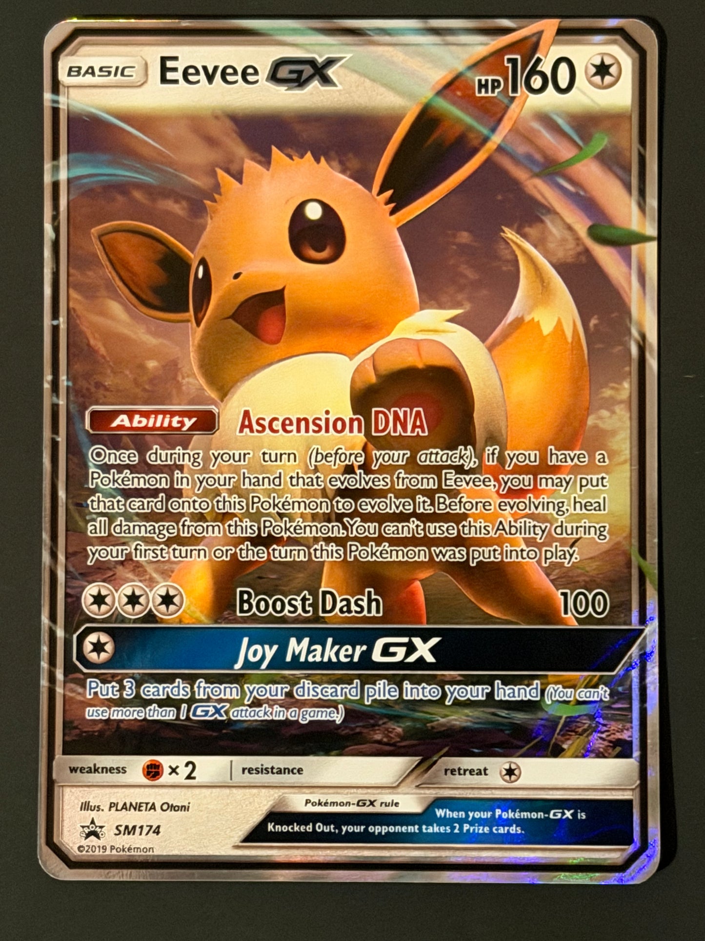 SM174 Eevee Gx - Pokémon Black Star Promo