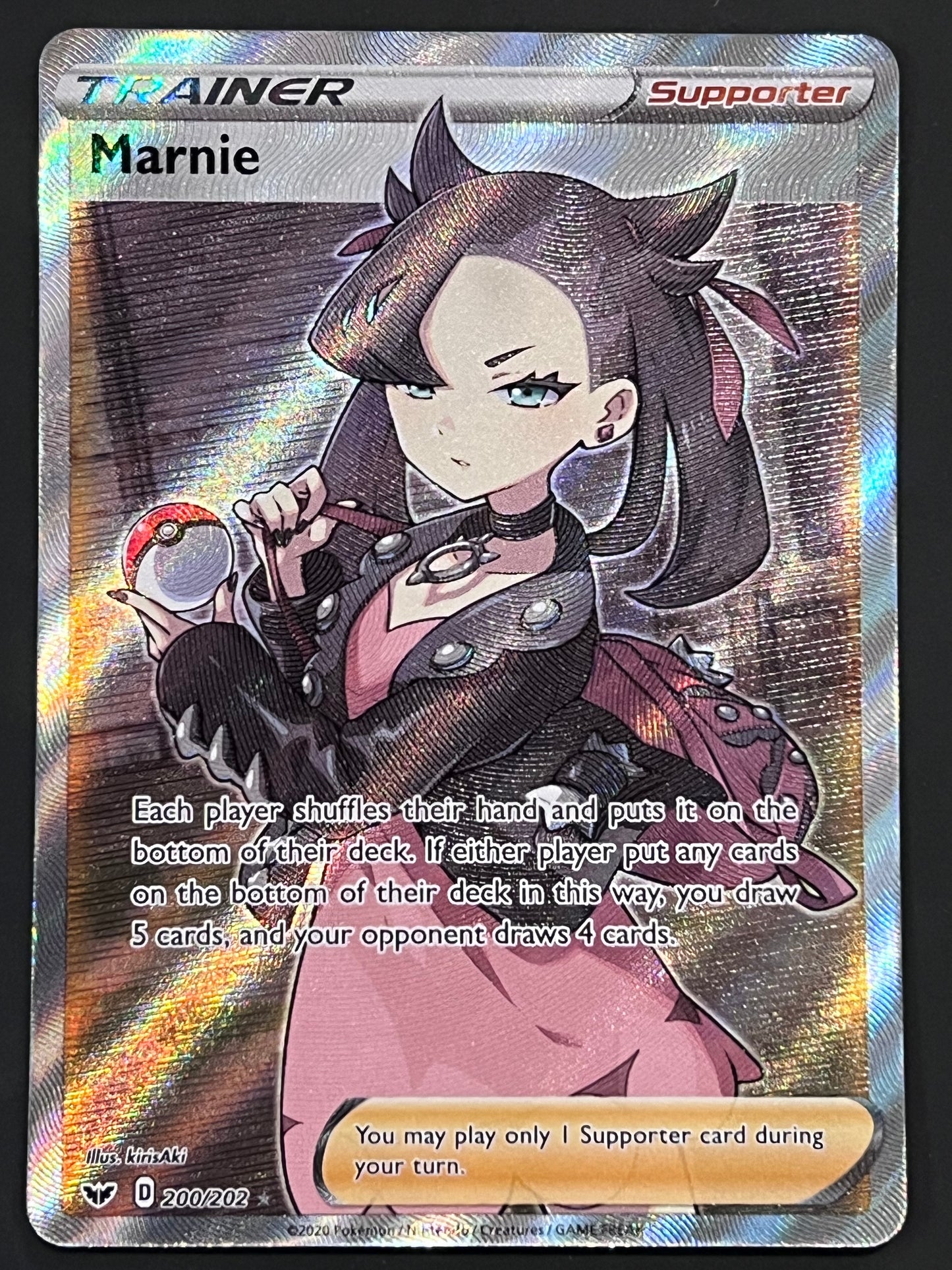 200/202 Marnie - Sword/Shield Base Full Art