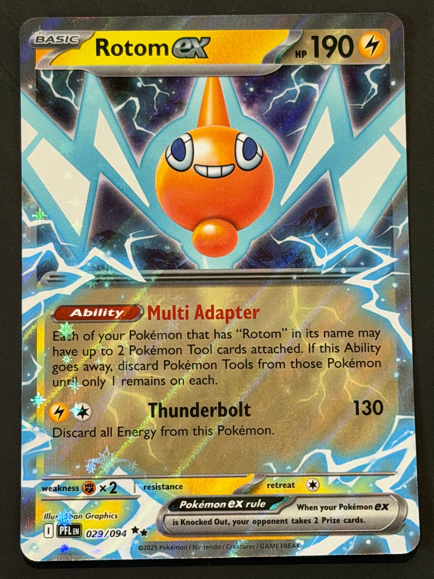 029/094 Rotom ex - Pokémon Phantasmal Flames Double Rare