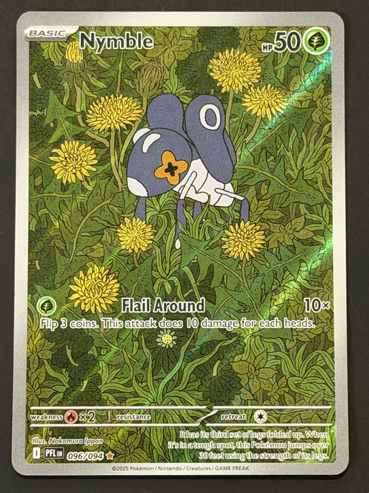 096/094 Nymble - Pokémon Phantasmal Flames Illustration Rare