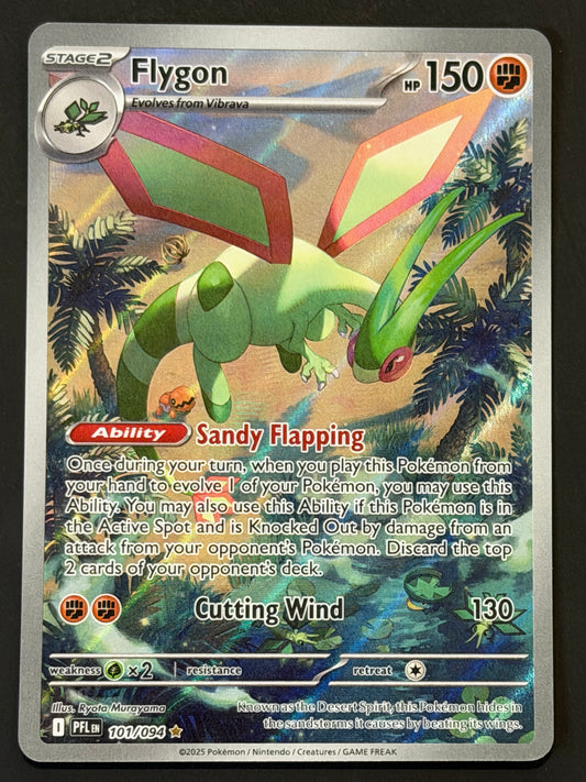 101/094 Flygon - Pokémon Phantasmal Flames Illustration Rare