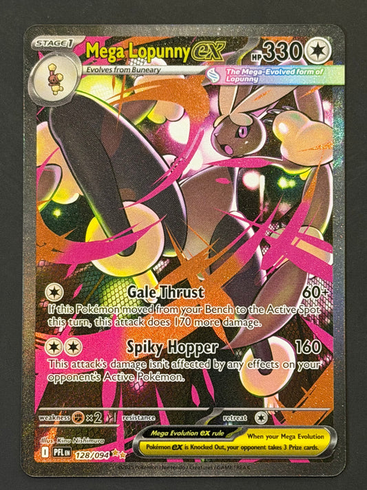 128/094 Mega Lopunny Ex - Pokémon Phantasmal Flames Special Illustration Rare