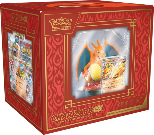 Pokémon TCG: Charizard Ex Super-Premium Collection Box
