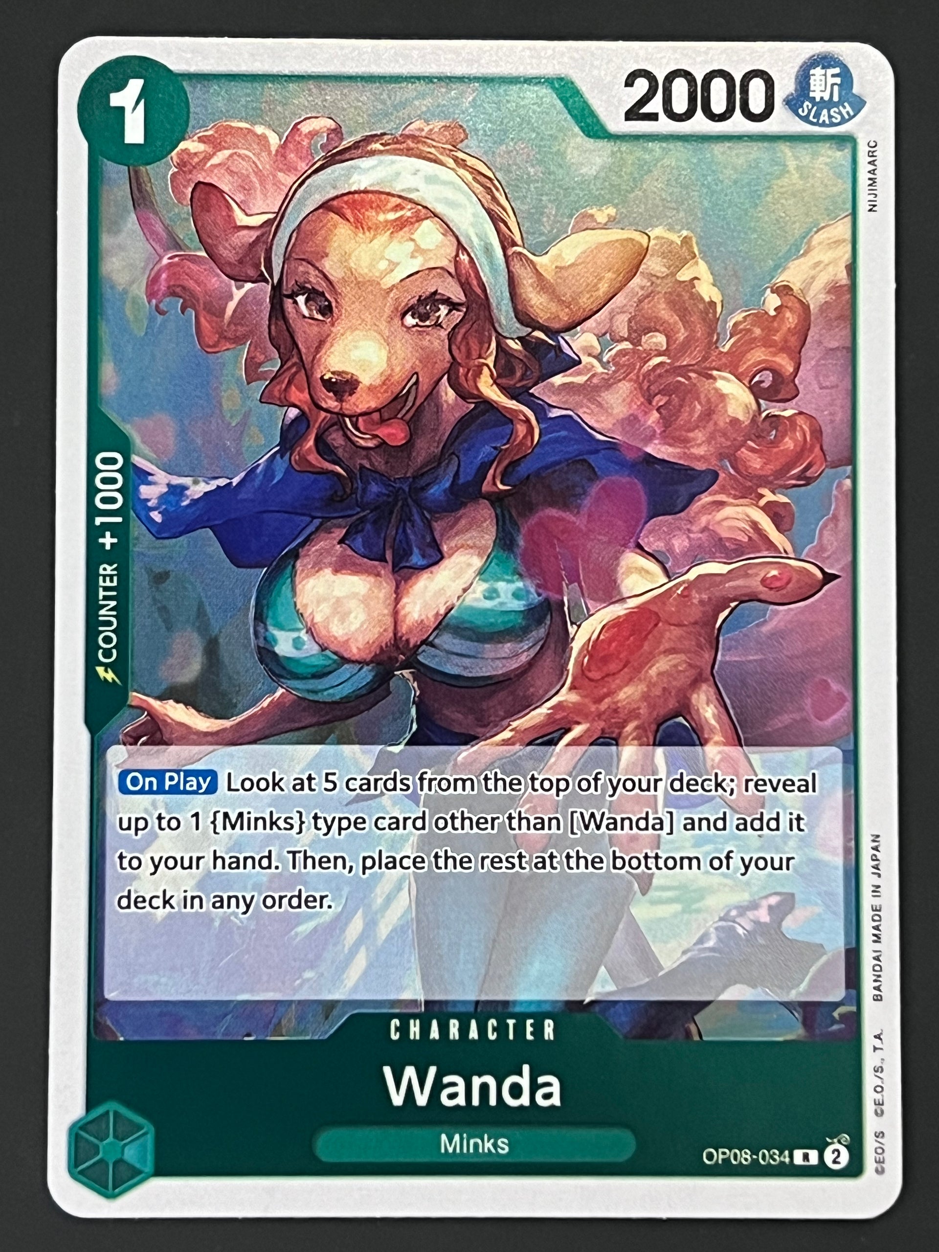 OP08-034 Wanda - One Piece Two Legends Rare – Jarvvos