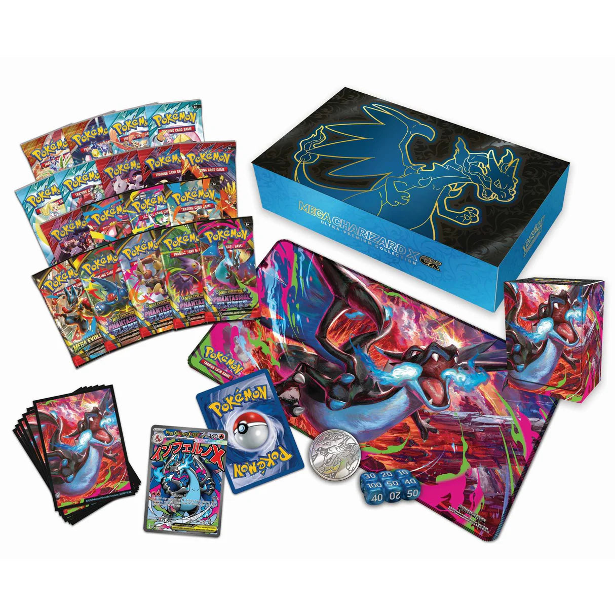 Pokémon TCG: ME02 - Mega Charizard Ultra Premium Collection