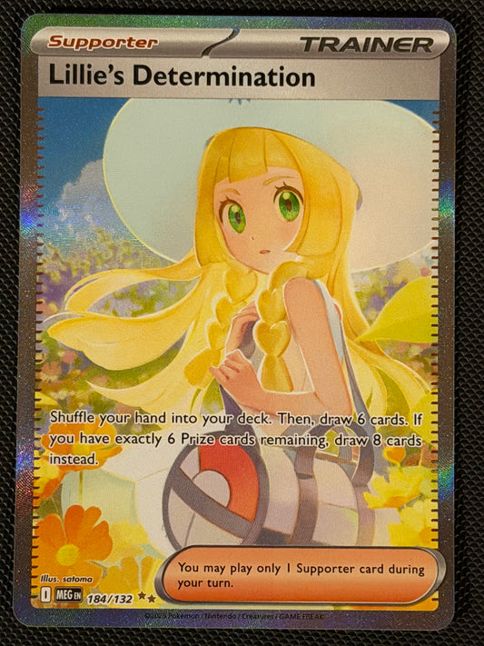 184/132 Lillie’s Determination - Pokémon Mega Evolution Base Special Illustration Rare