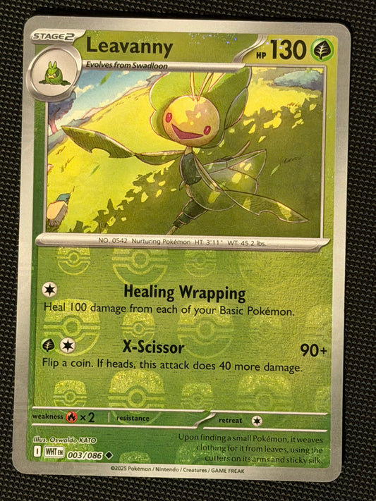 003/086 Leavanny - Pokémon White Flare Uncommon Reverse MASTERBALL