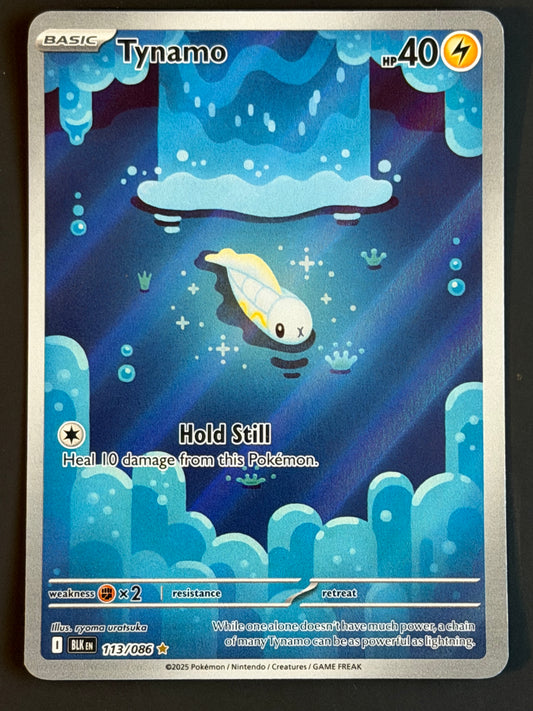 113/086 Tynamo - Pokémon Black Bolt Illustration Rare
