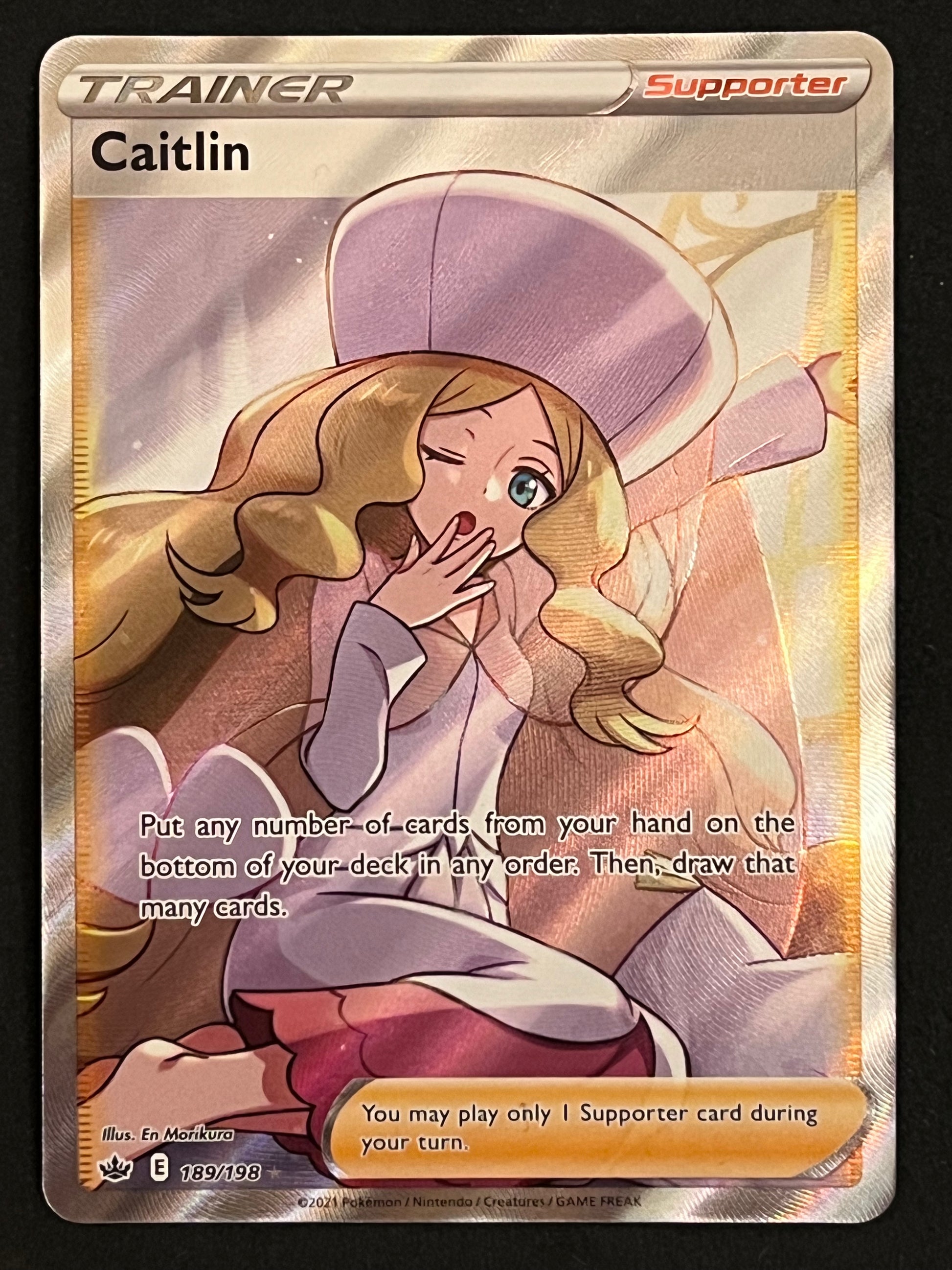 189/198 Caitlin - Pokmon Chilling Reign Full Art Jarvvos 189/198 Caitlin - Pokmon Chilling Reign Full Art Jarvvos