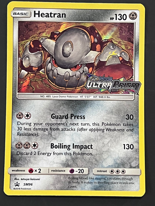 SM096 Heatran (STAMPED) - Pokémon Black Star Promo