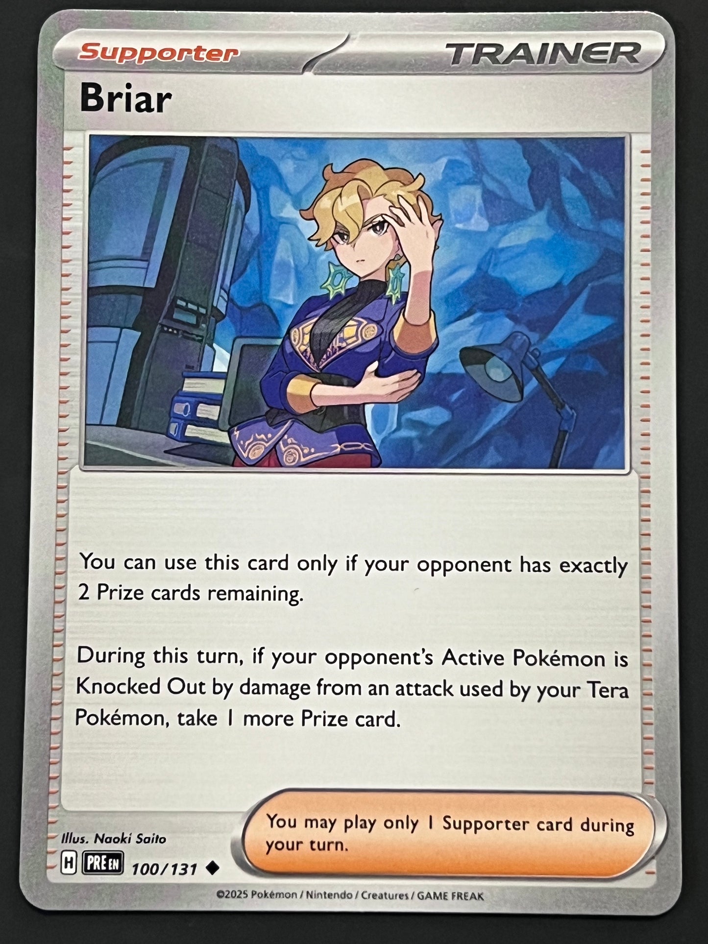 100/131 Briar - Pokémon Prismatic Evolutions Uncommon