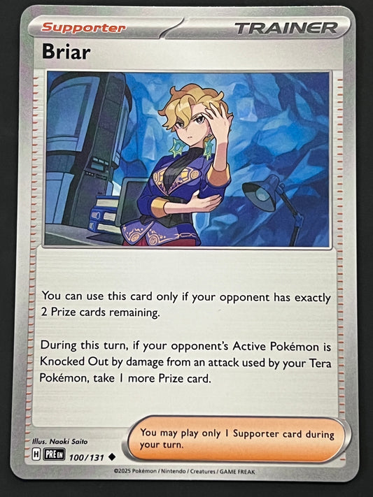 100/131 Briar - Pokémon Prismatic Evolutions Uncommon