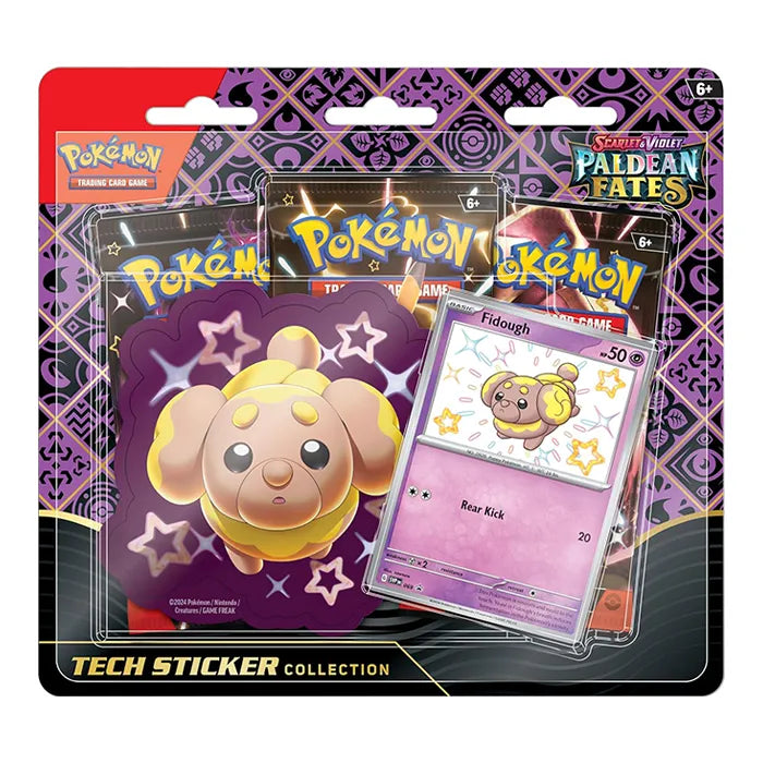 Pokémon TCG: SV04.5 - Paldean Fates Tech Sticker Collection