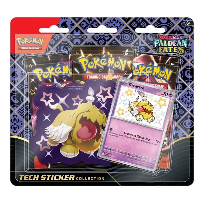 Pokémon TCG: SV04.5 - Paldean Fates Tech Sticker Collection