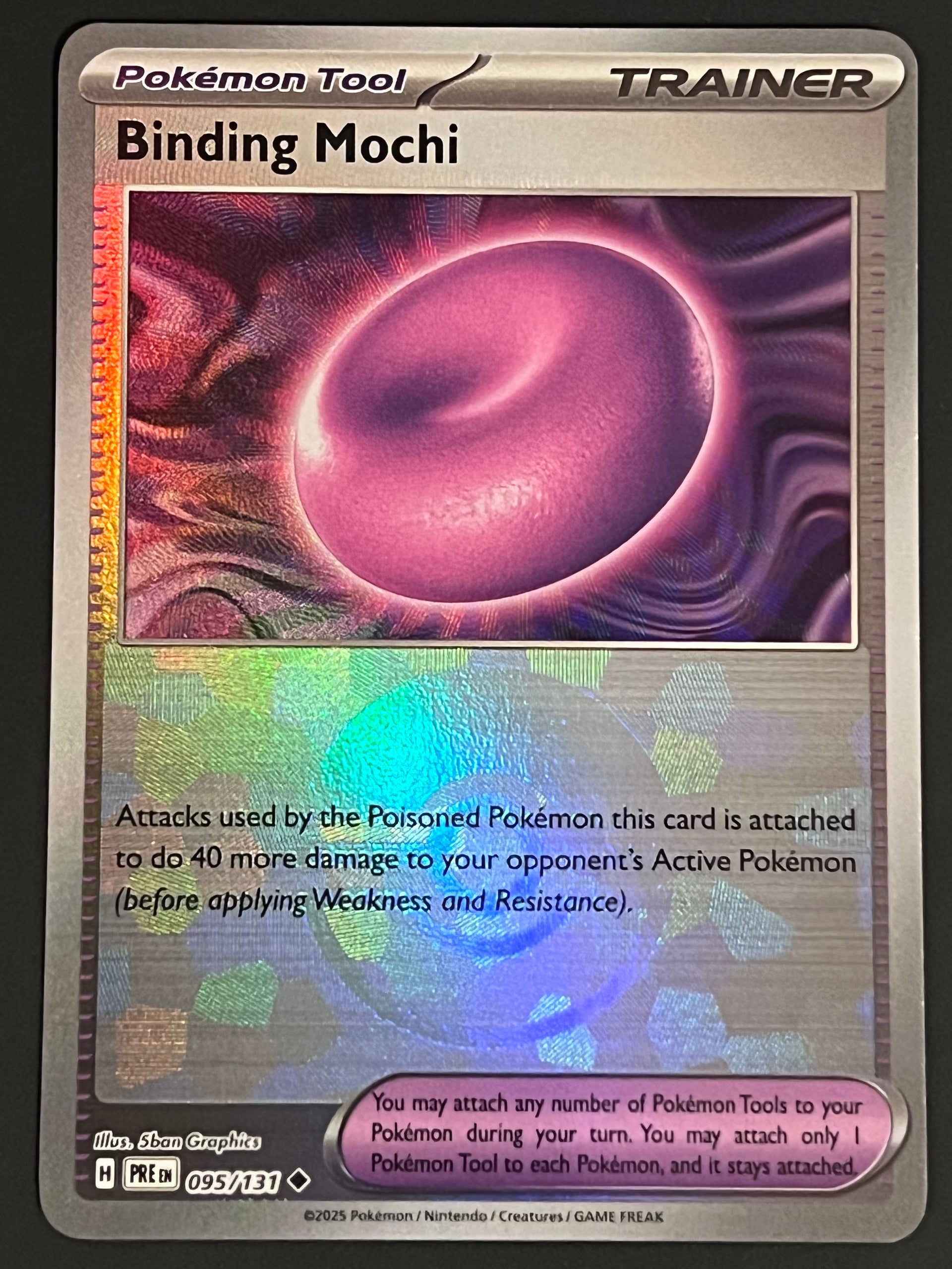 binding mochi pokemon card 095/131 Binding Mochi