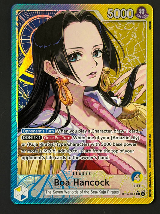 OP14-041 Boa Hancock - The Azure Sea’s Seven Leader Alt Art