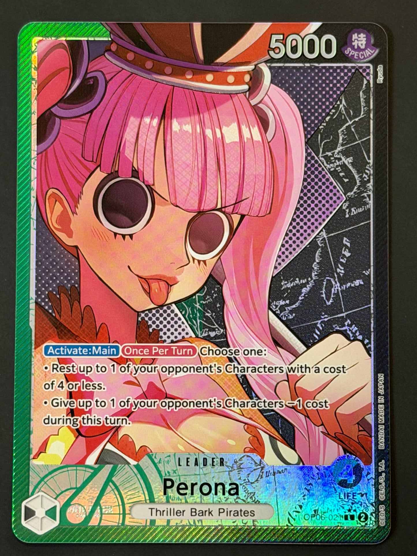 OP06-021 Perona - Wings of the Captain Leader Alt Art
