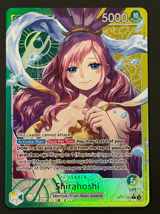 OP11-022 Shirahoshi - A Fist of Divine Speed Leader Alt Art