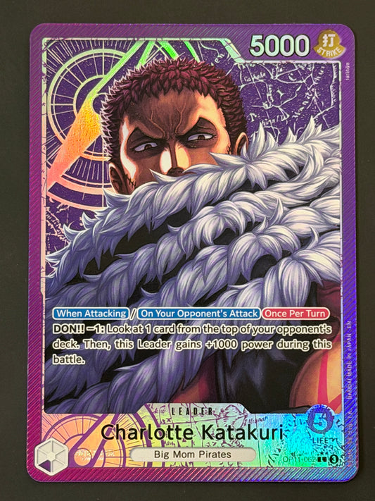 OP11-062 Charlotte Katakuri - A Fist of Divine Speed Leader Alt Art