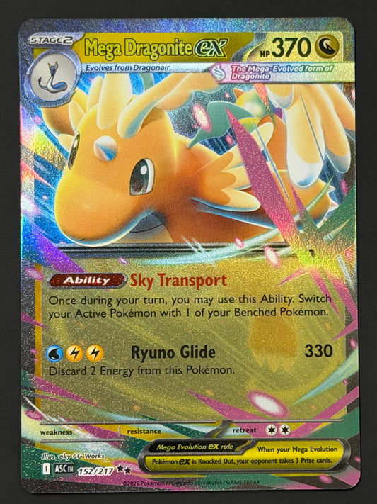 152/217 Mega Dragonite ex - Pokémon Ascended Heroes Double Rare