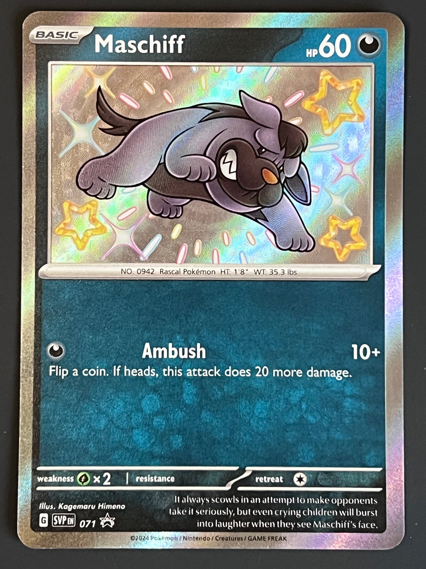 SVP071 Maschiff - Black Star Promo