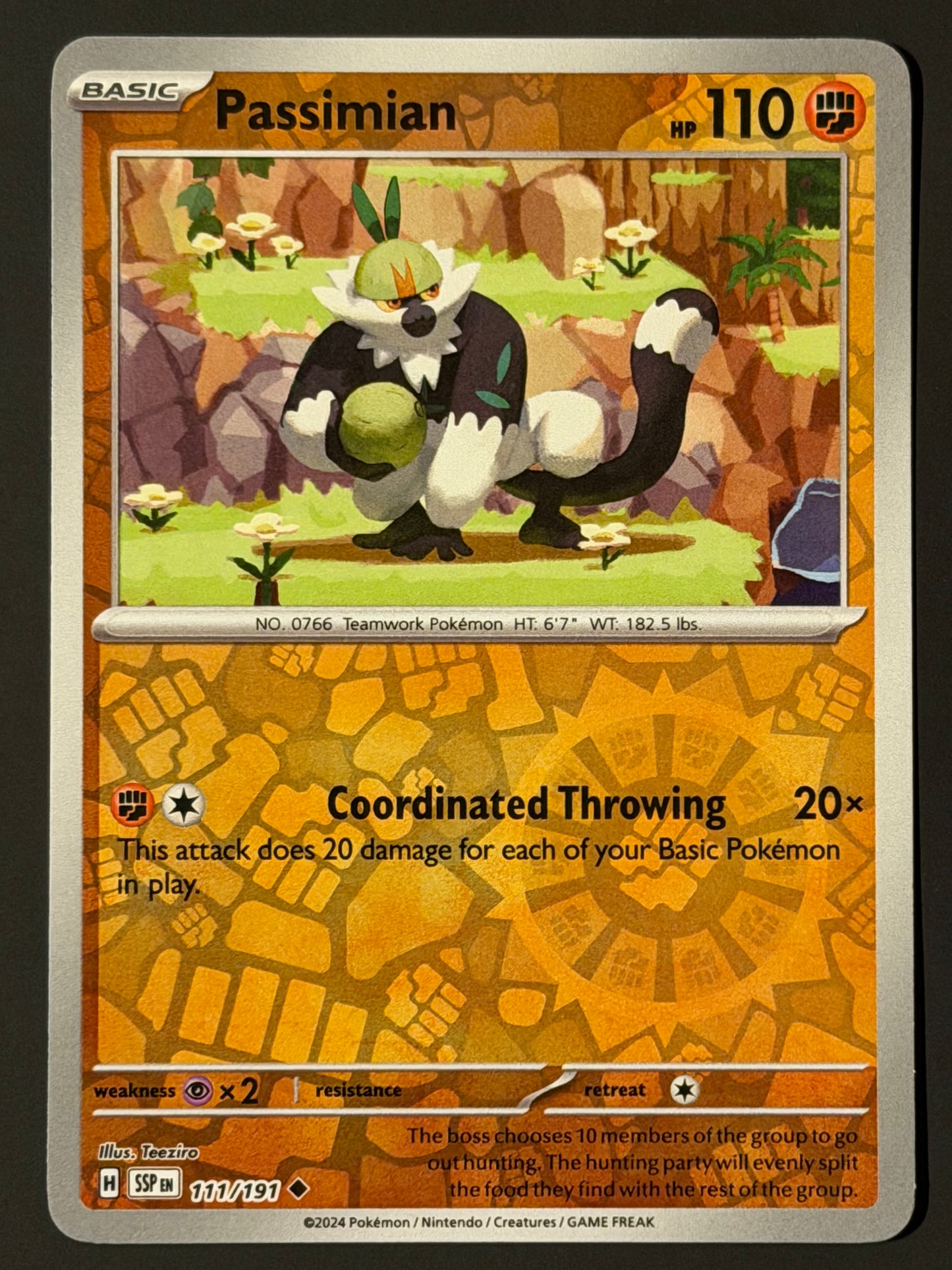 111/191 Passimian - Pokémon Surging Sparks Uncommon Reverse