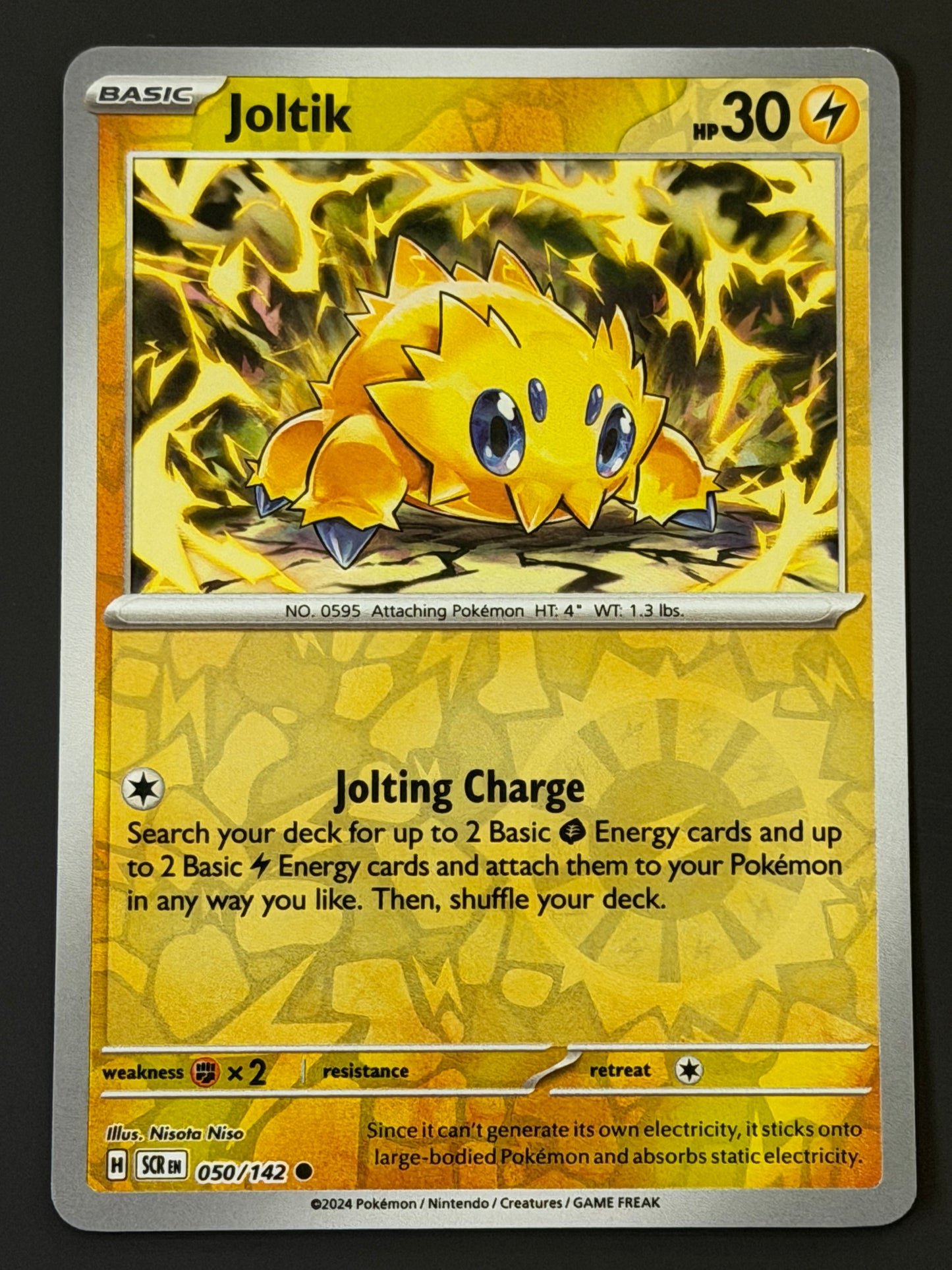 050/142 Joltik - Pokémon Stellar Crown Common Reverse