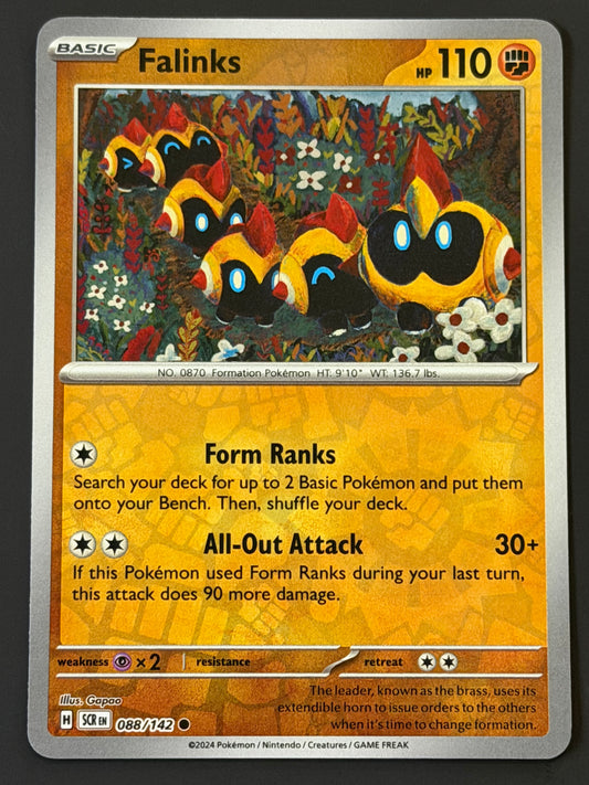 088/142 Falinks - Pokémon Stellar Crown Common Reverse