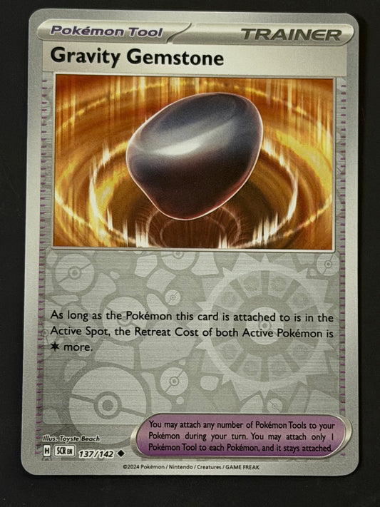 137/142 Gravity Gemstone - Pokémon Stellar Crown Uncommon Reverse