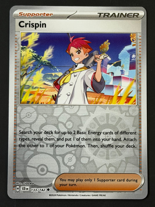 133/142 Crispin - Pokémon Stellar Crown Uncommon Reverse