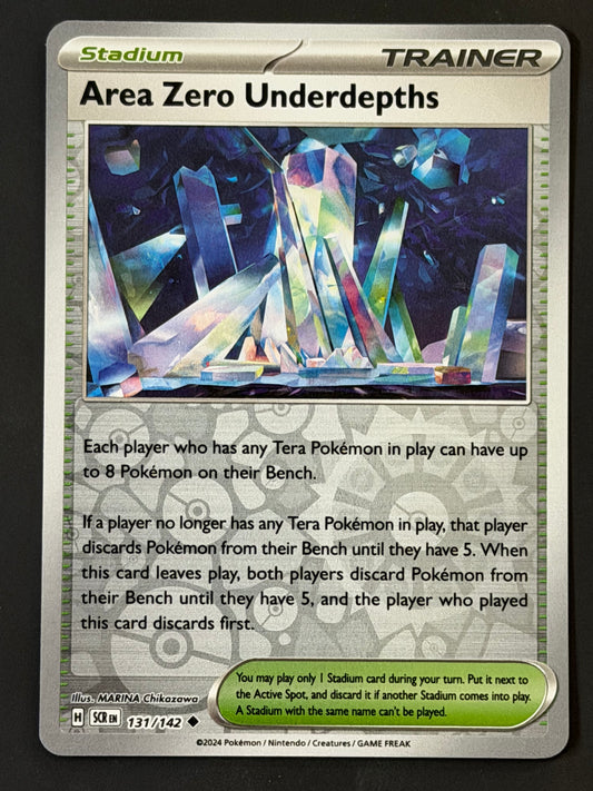 131/142 Area Zero Underdepths - Pokémon Stellar Crown Uncommon Reverse