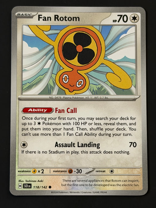118/142 Fan Rotom - Pokémon Stellar Crown Common