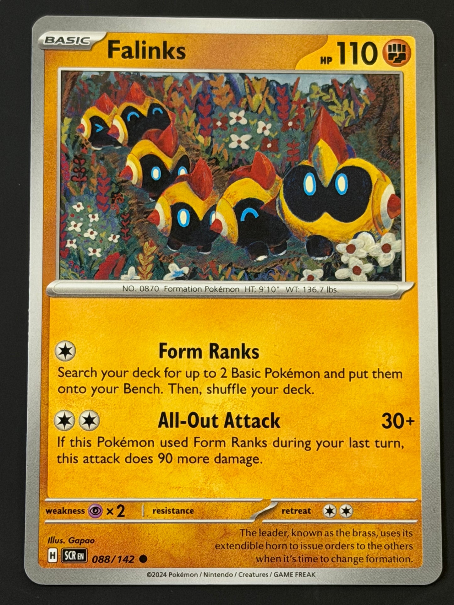 088/142 Falinks - Pokémon Stellar Crown Common