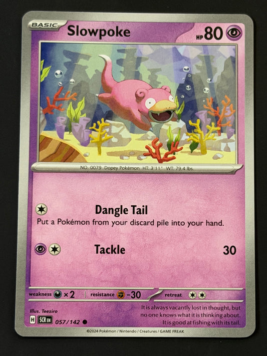 057/142 Slowpoke - Pokémon Stellar Crown Common