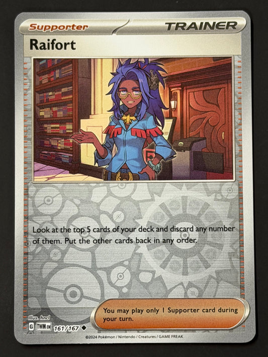 161/167 Raifort - Pokémon Twilight Masquerade Uncommon Reverse