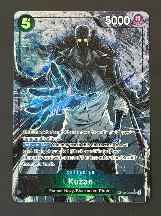 OP10-082 Kuzan - One Piece Royal Blood Super Rare Alt Art