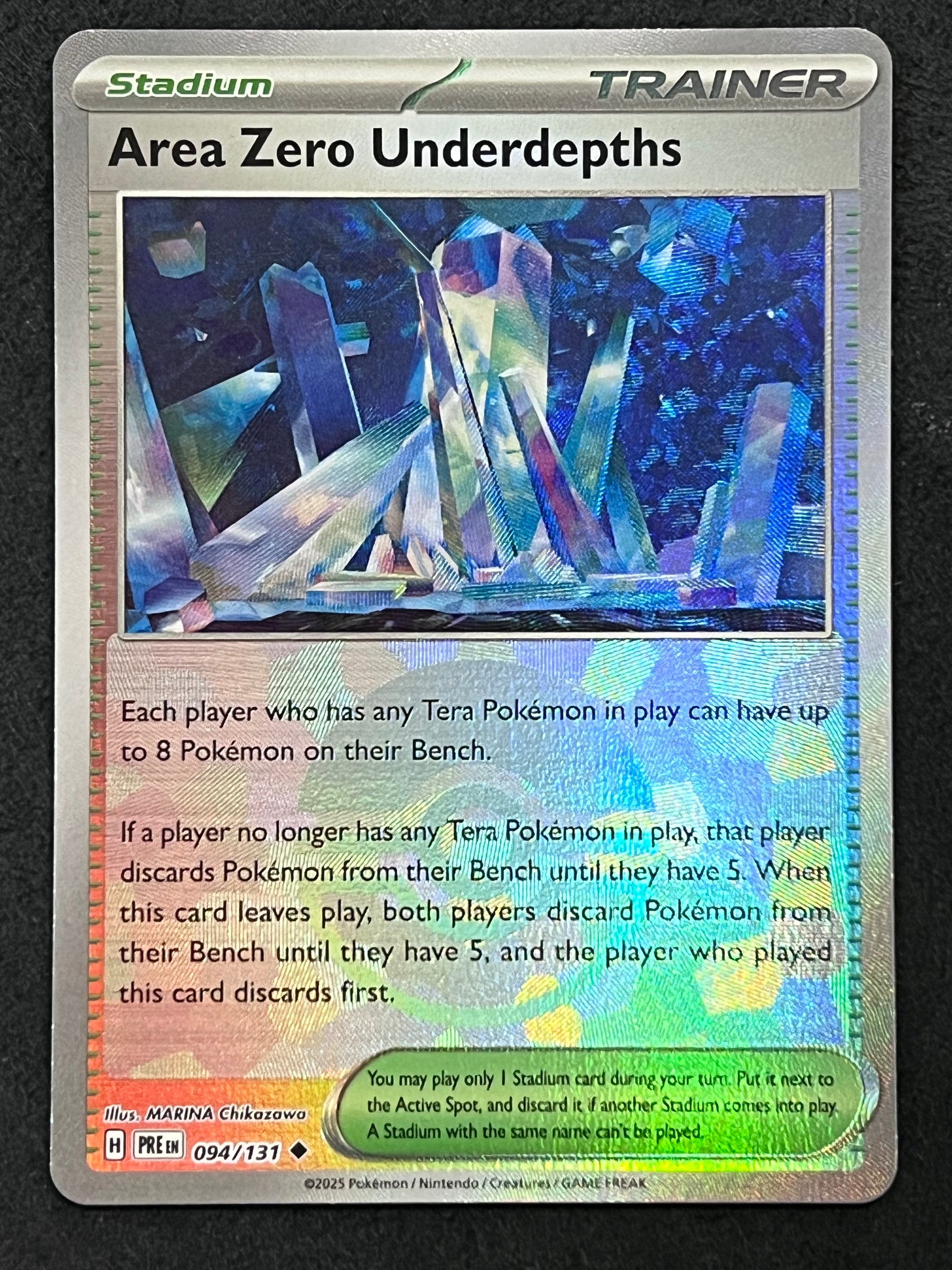 area zero underdepths pokemon card 094/131 Area Zero Underdepths