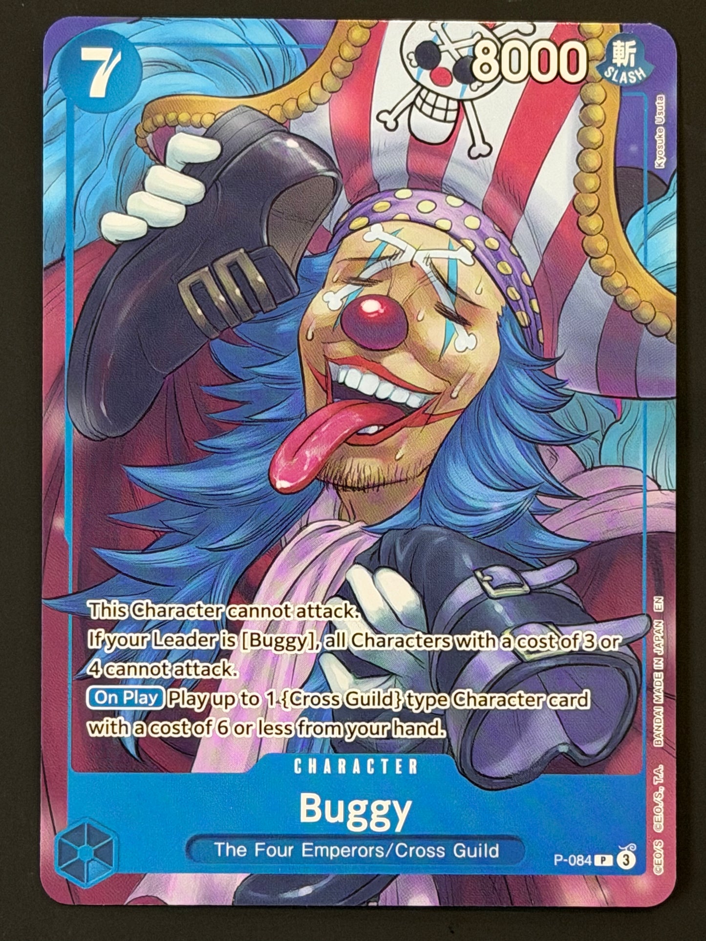 P-084 Buggy - One Piece ST-25 Starter Deck Blue Buggy Promo