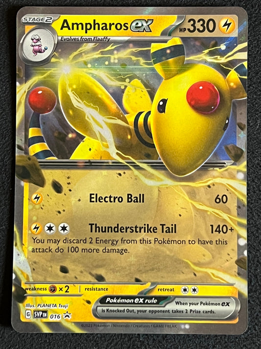 SVP016 Ampharos Ex - Black Star Promo