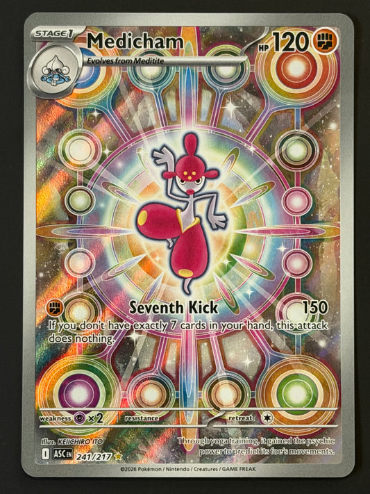 241/217 Medicham - Pokémon Ascended Heroes Illustration Rare