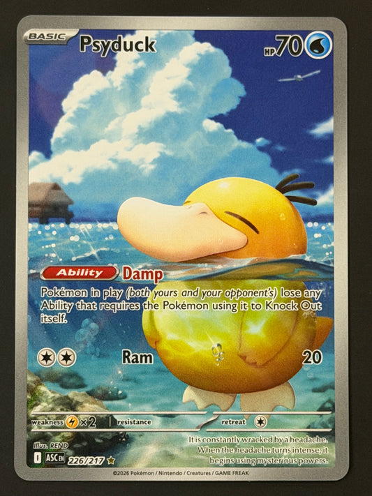226/217 Psyduck - Pokémon Ascended Heroes Illustration Rare