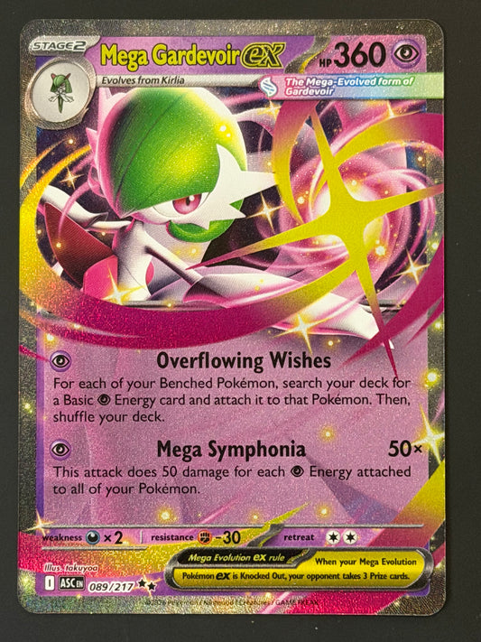 089/217 Mega Gardevoir ex - Pokémon Ascended Heroes Double Rare