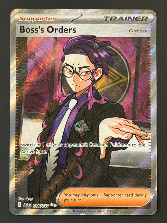 256/217 Boss’s Orders - Pokémon Ascended Heroes Ultra Rare