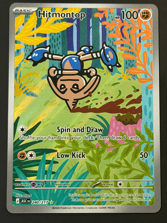 240/217 Hitmontop - Pokémon Ascended Heroes Illustration Rare